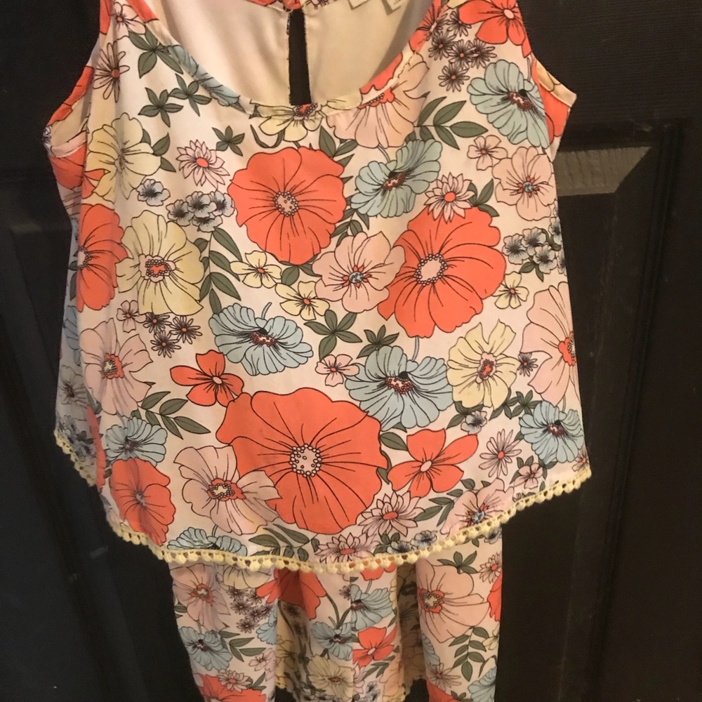 Floral romper